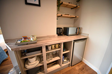 Scorr House self catering accommodation near Portree includes a kitchenette