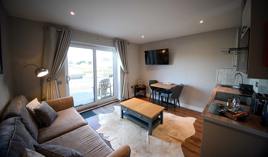 Stay in total comfort at Scorr House apartments near Portree with modern furnishings