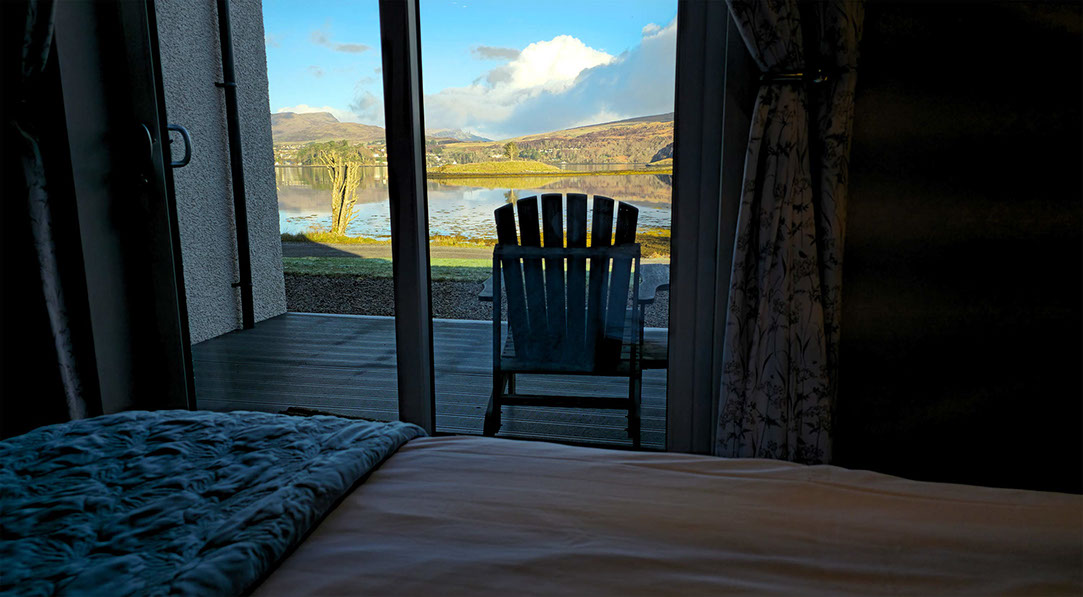 Scorr House self catering accommodation with sea views on the Isle of Skye